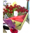 熊本県熊本市花ゆき・サンピアン店の花　＜還暦・お誕生日・お祝いに＞赤バラ30本の花束